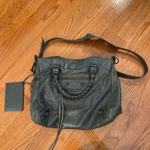 Balenciaga large city tote bag